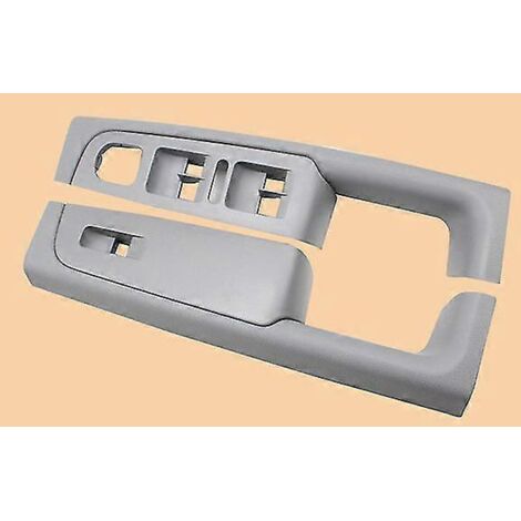 Garniture de poignée de porte intérieure avant, accoudoir, interrupteur et panneau de commande pour Skoda Superb 2008-2013 3td867157a 3td 867 158a - Poignées de porte intérieures - Gris (1/5)