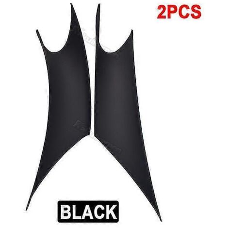 Lot de 2 poignées de porte intérieures de protection en ABS pour BMW Série 3 et 4 F30 F35 (2012-2018) - Noir (1/5)