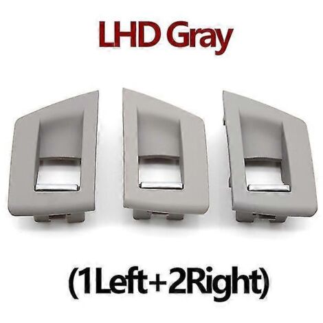 Cache de commande de lève-vitre de porte passager pour BMW Série 5 F10 F11 F18 520i 523i 525i 528i 535i - Poignées de porte intérieures - Gris (conduite à gauche) (1/5)