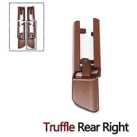 Cache de rail coulissant de siège auto intérieur de remplacement pour BMW Série 5 G30 G31 G38 2016-2020 Sièges, banquettes et accessoires -- Truffle Arrière Droit (1/5)
