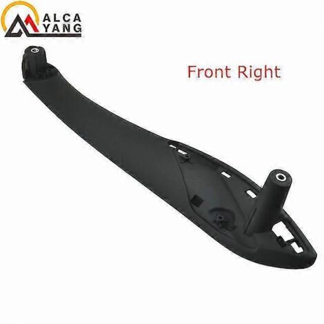 Accessoires auto en promotion pour BMW Série 3 F30 316d 318d F31 320i 325d (2011-2019) : cache de poignée de porte intérieure (réf. 51417279311) – Poignée de porte intérieure avant droite, noire (1/5)