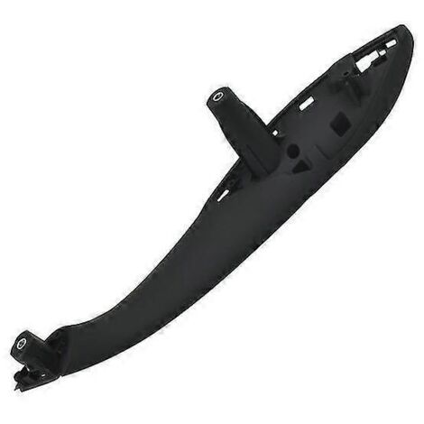 Pour BMW F30 F31 F32 F33 F34 F35 F36 F80 - Garniture de poignée de porte intérieure gauche et droite - Références : 51417279311 et 51417279312 - Poignée de porte intérieure arrière droite, noire (1/5)