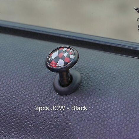 Lot de 2 autocollants de protection pour goupille de verrouillage de porte intérieure Mini Cooper JCW One S F54 F55 F60 R55 R56 R59 R60 R61 Countryman - Accessoires - Protection de verrouillage de por (1/5)