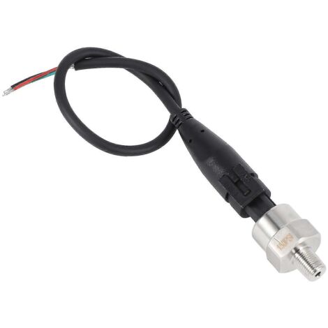 Capteur de pression 0-150 psi Huile Carburant Air Eau Transducteur de pression Manomètre Émetteur de pression CC 5 V 1/8 po-- (1/5)