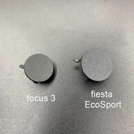 Cache-vis de poignée de porte intérieure noir pour Ford Focus 3 (2012-2014), Fiesta (2009-2016) et EcoSport (1 pièce). (1/5)