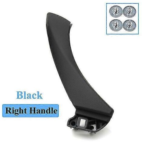 Poignée de porte intérieure de remplacement pour BMW Série 3 E92 Coupé 320i, 330i et 335i (2007-2014) - Côté conducteur (gauche) - Noir - Disponible en 4 couleurs (1/5)