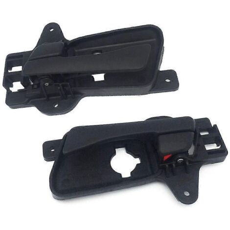 Poignée de porte intérieure noire avant et arrière pour Hyundai i30 Elantra 2008-2012 - Accessoires auto - Poignées de porte intérieures - Arrière gauche (1/5)