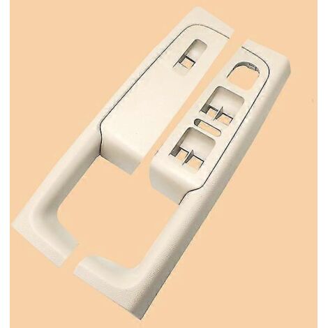 Garniture de poignée de porte intérieure avant, accoudoir, panneau de commande et interrupteur pour Skoda Superb 2008-2013 3td867157a 3td 867 158a - Poignées de porte intérieures - Beige (1/5)