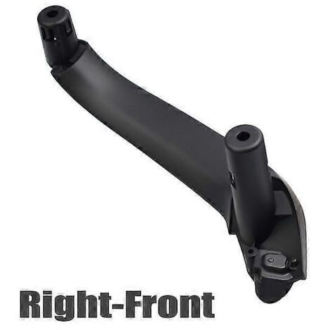 Ensemble complet de poignée de porte intérieure gauche (avant et arrière) pour BMW X3 X4 F25 F26 (2010-2017) - Accessoires auto - Poignée de porte intérieure - Noir - Avant droit (1/5)