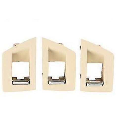 Panneau de commande de lève-vitre intérieur (3 pièces) pour BMW Série 5 F10 F18 (conduite à gauche) - Panneaux et pièces de porte intérieure - Beige (1/5)
