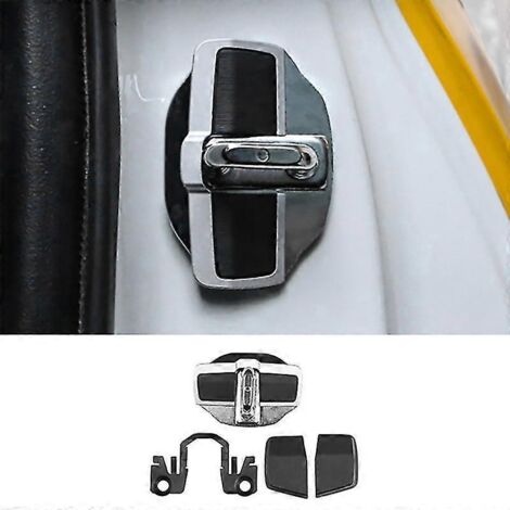 1 jeu de stabilisateurs de porte TRD, protections de verrouillage de porte, loquets et butées pour Honda Accord, Civic, CR-V, HR-V, Odyssey - Couvercle de protection pour verrou de porte (1/5)