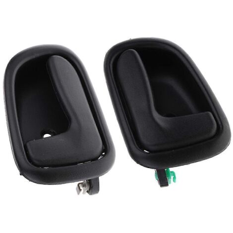 Poignées de porte intérieures noires gauche et droite pour Toyota Corolla 93-97 (1/5)