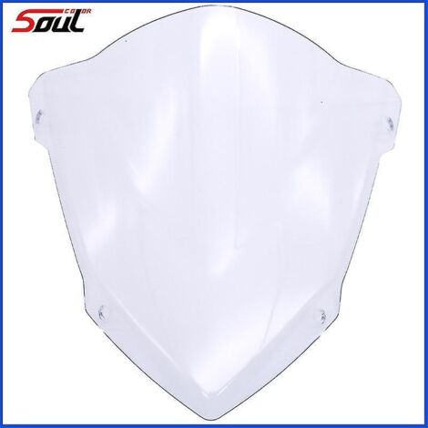 Accessoires moto : pare-brise modifié haut de gamme, compatible avec Yamaha MT03, MT-03 et MT25 (2021-2022) – Transparent (1/5)