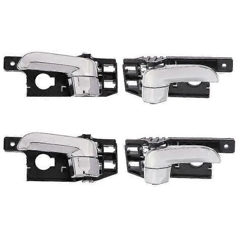 Poignées de porte intérieures neuves pour Kia Sportage 2005-2010 (avant, arrière, gauche et droite) - Lot de 4 (1/5)