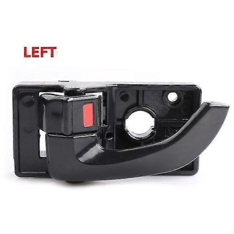 Poignée de porte intérieure noire pour Hyundai Tucson 2005-2009 - Gauche (1 pièce) (1/5)