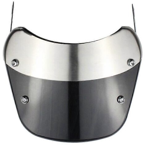 Déflecteur de vent universel pour phare de moto 5-7 pouces (12,7-17,8 cm) - Transparent (1/5)
