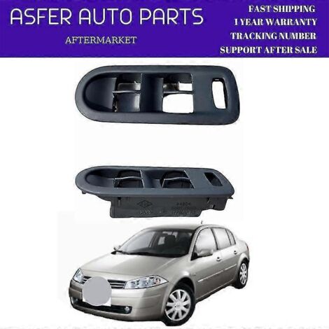 Cache de panneau de commande de lève-vitre électrique pour Renault Megane 2 II OEM 8200195937 Expédition rapide depuis notre entrepôt (1/5)