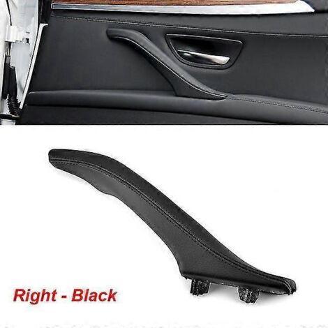 Poignée de porte intérieure passager améliorée (côté droit) pour BMW Série 5 F10 F11 F18 520i 523i 525i 528i 535i - Noir (1/5)