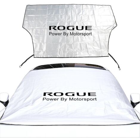 Pare-soleil de pare-brise de voiture de luxe, protection contre le soleil et la neige en hiver pour Nissan Qashqai J10 J11 Juke Note Rogue Micra Tiida Leaf Teana Accessoires auto - Pour Rogue (1/4)