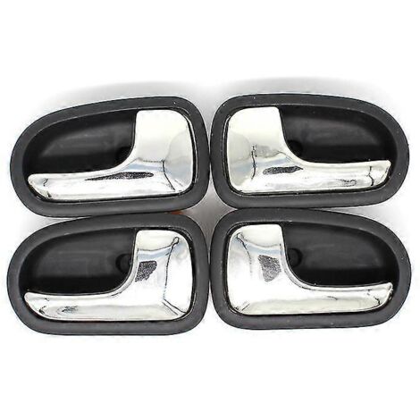 4 poignées de porte intérieures noires gauche et droite pour Mazda Protege 323 626, Ford Liata, Activa et Tierra - Poignées de porte intérieures (1/5)