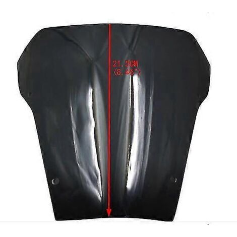 Pare-brise moto XT660 X XT660R 2004 2005 2006, surélevé de 10 cm/15 cm, avec visière solaire, tableau de bord et protection anti-poussière. (1/5)
