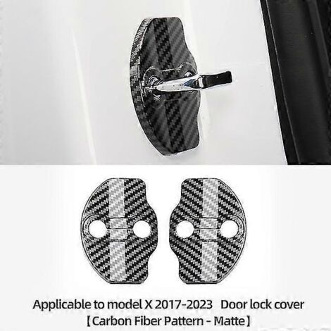 Kit de 8 protections de serrures de porte Luckeasy pour Tesla Model 3 et Model Y (2022) - Référence : MX-GA36LCF (1/5)
