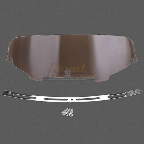 Pare-brise 5 pouces pour moto Harley Electra Street Glide FLHX Touring CVO 1996-2013 - Accessoires - Style 1 Tea (1/5)