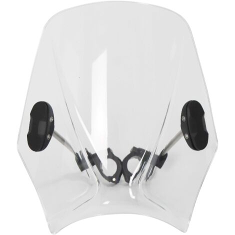 Déflecteur de vent rétro universel transparent pour motos Kawasaki, Suzuki, Yamaha, Honda, BMW et Ducati Zontes. (1/5)