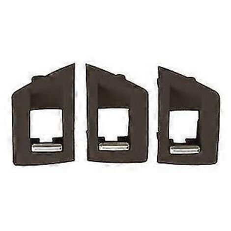 Panneau de commande de lève-vitre intérieur (3 pièces) pour BMW Série 5 F10 F18 (conduite à gauche) - Panneaux et pièces de porte intérieure - Moka (1/5)