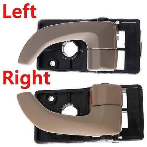 Poignées de porte intérieures gauche et droite pour Hyundai Tucson 2005-2009 (références 82610-2E000 et 826202E000). Haute qualité et nouveau style. Vendues par lot de 2 (gauche et droite). (1/5)