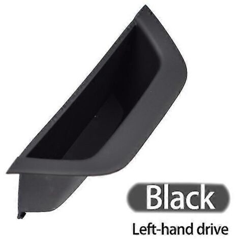 Poignée de porte intérieure (cache-accoudoir) pour BMW X3 X4 F25 F26 (2010-2016) - Noir - Version conduite à gauche (1/5)