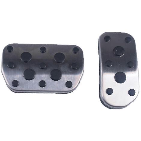 Pédale de frein et d'accélérateur en acier inoxydable pour Toyota Vios, Yaris, Auris, Avensis et Prius (2012-2019) - Pédales (1/4)