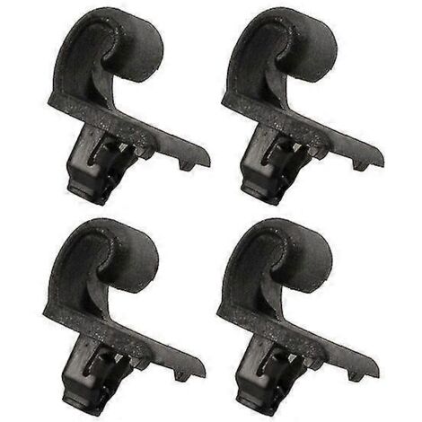 Pare-soleil arrière noir avec crochets de fixation (lot de 4) pour Honda Pilot Touring 2009-2015 (1/5)