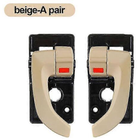 Poignées de porte intérieures de rechange (2 ou 4 pièces) pour Hyundai Tucson 2005-2009 (beige) - Lot de 2 (1/5)