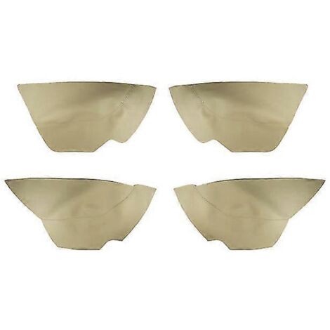 Revêtement en cuir pour accoudoir de porte Toyota Camry 2006-2012 - 4 pièces beige (1/5)