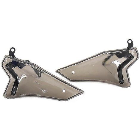 Déflecteurs latéraux de vent pour pare-brise avant de moto Yamaha MT-07 Tracer 700 GT 2016-2021 (2020) - Marron (1/5)
