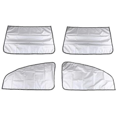paires de rideaux isolants solaires pour voiture, protection UV, housse magnétique rétractable - Pare-soleil (1/5)