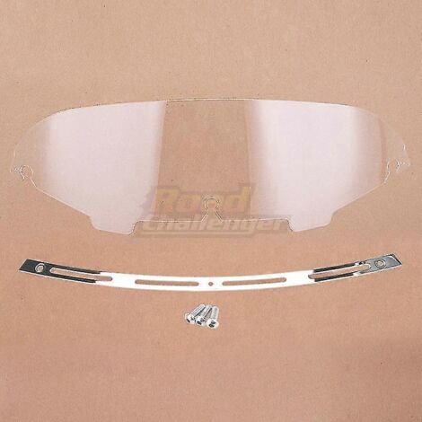 Pare-brise 5 pouces transparent Style 2 pour moto Harley Electra Street Glide FLHX Touring CVO (1996-2013) (1/5)