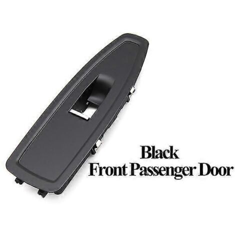 Cache de panneau de commande de lève-vitre intérieur de porte (côté passager) noir beige carbone, compatible BMW Série 1, 3 et 4 (F20, F30, F31, F34, F35, F36) - Côté passager (1/5)