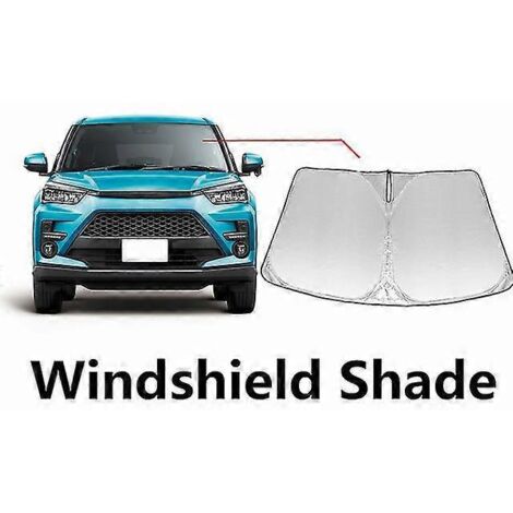 Pare-soleil de fenêtre pour Toyota New Rise Raize 2019 2020 2021 - Protection UV en maille - Accessoires pour voiture - Pare-soleil de pare-brise (1/5)