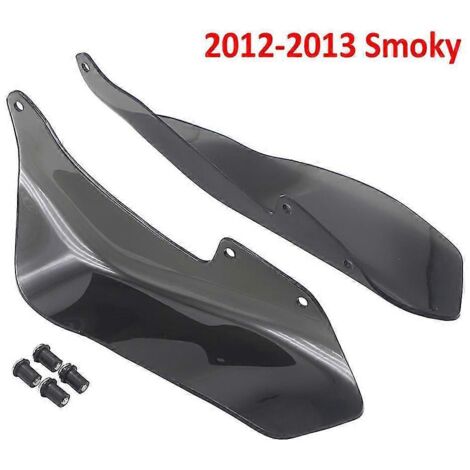 Pare-brise latéral transparent, déflecteur d'air pour Yamaha Super Ténéré XT1200Z 2014-2021, accessoire moto XT 1200 Z - 2012-2013, couleur fumée