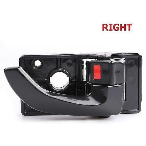 Poignée de porte intérieure noire pour Hyundai Tucson 2005-2009 - Côté droit (1 pièce) (1/5)