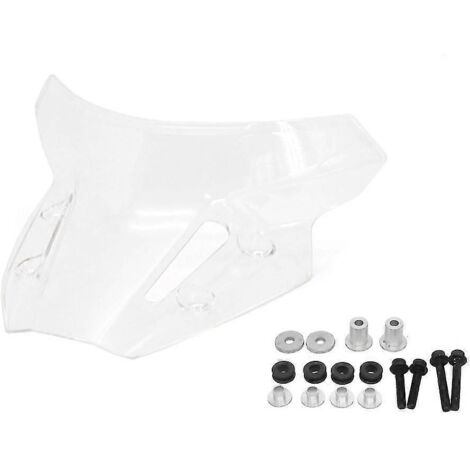 Pare-brise pour moto Yamaha MT-09 FZ-09 MT09 FZ09 MT FZ 09 - Accessoires moto - Déflecteurs de vent FZ09 MT09 - Transparent (1/5)