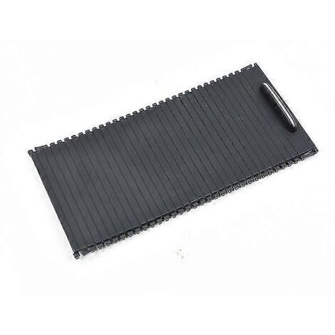 Pour Mercedes-Benz W204 W207 W212 (conduite à gauche) - Garniture de porte-gobelet d'accoudoir central - Panneau 20468002079116 C180 C200 C220 C300 E200 E260 - Boîtes à gants - NOIR (1/5)