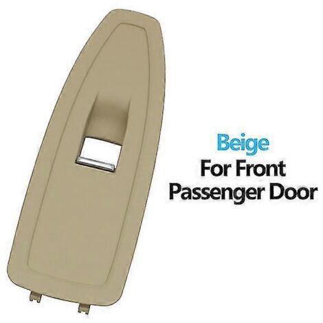 Cache de commande de lève-vitre intérieur pour BMW Série 1 et 3 (F20, F30, F31, F34, F35, 318i, 320i, 330i, 335i) - Côté passager beige (conduite à gauche/à droite) Panneaux et pièces de porte intéri (1/5)