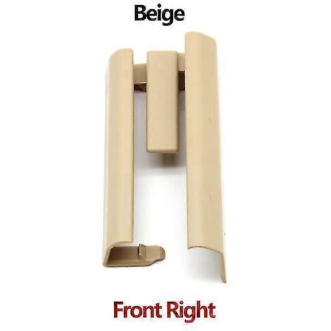 Garniture de rail de siège coulissant avant gauche et droit pour BMW Série 5, 5GT et 7 (F10 LCI, F11 LCI, F01 LCI, F02 LCI, F07 LCI) 2014-2017 - Sièges, banquettes et climatisation - Beige avant droit (1/5)