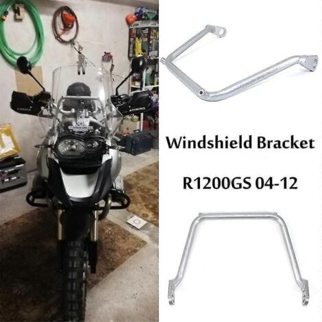 Support de pare-brise pour moto BMW R 1200 GS Adventure (2004-2012) - Support de fixation pour déflecteur de vent (1/5)
