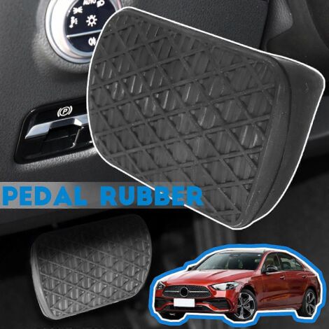 1 pièce de revêtement décoratif en caoutchouc pour pédale de frein et d'embrayage automobile Mercedes-Benz Classe EGS SL ML GL C CLS OE A1232910082 - Pédales (1/5)