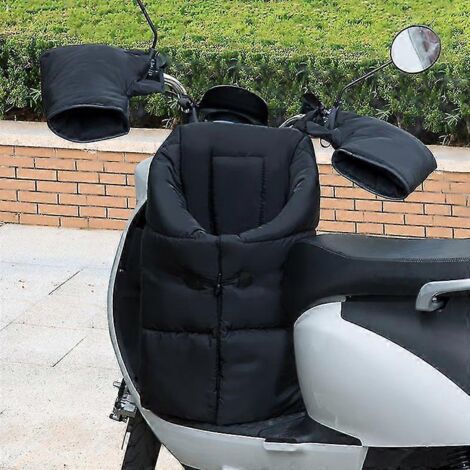 Tablier coupe-vent pour genou, taille et jambes de moto, protection pare-brise chaude pour moto électrique. (1/5)