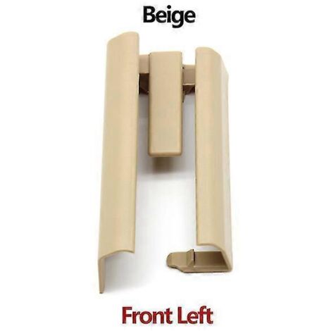 Garniture de rail de siège avant gauche et droit pour BMW Série 5, 5GT et 7 (F10 LCI, F11 LCI, F01 LCI, F02 LCI, F07 LCI) 2014-2017 - Sièges, banquettes et climatisation - Beige avant gauche (1/5)